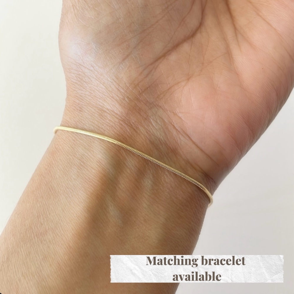 1mm Snake Chain - Picture 5 of 5